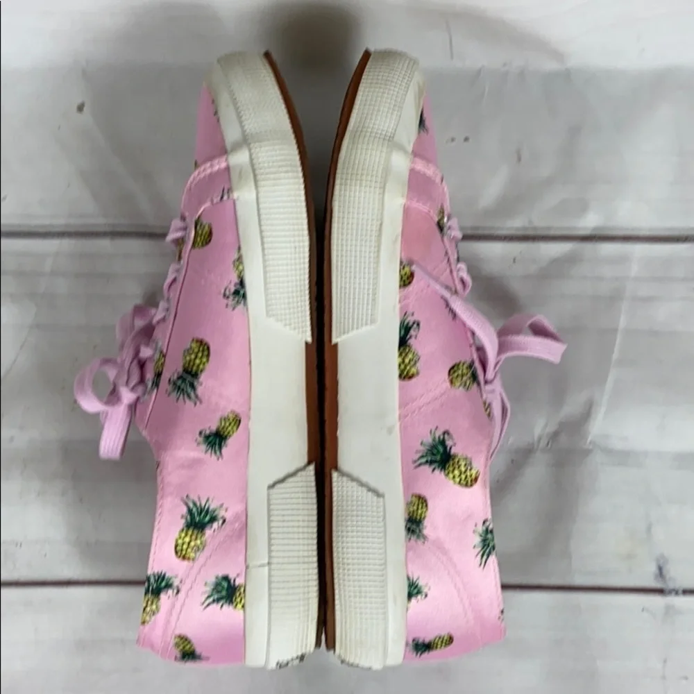 SUPERGA SATINFANT PINEAPPLE SATIN SNEAKER  ❤️ SZ‎ 6.5